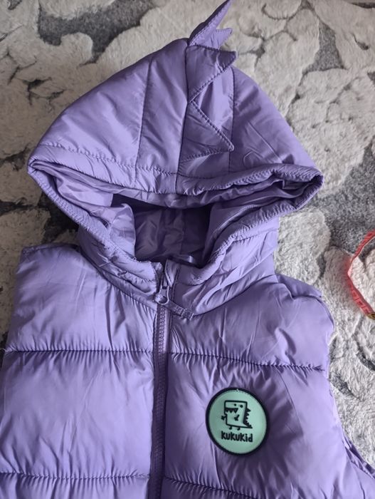 Bezrękawnik 128/134, kukukid , Dino