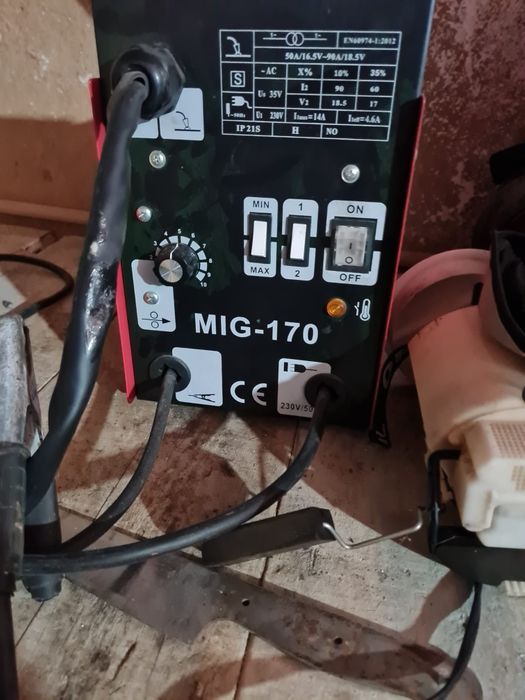 Aparelho de soldar German Kraft MIG 170 como novo