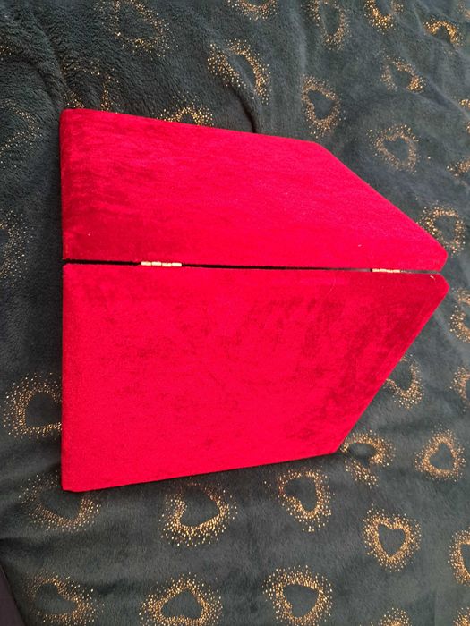 Икона складная в бархате