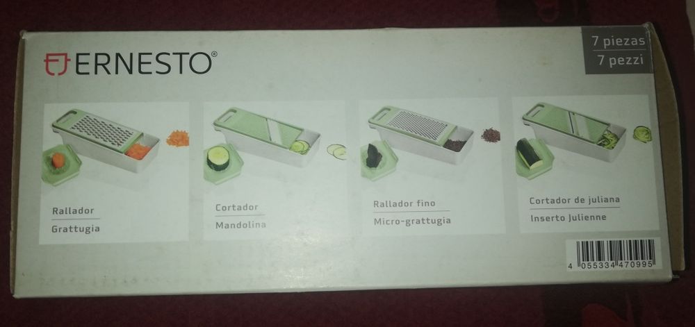 Ralador/cortador de legumes