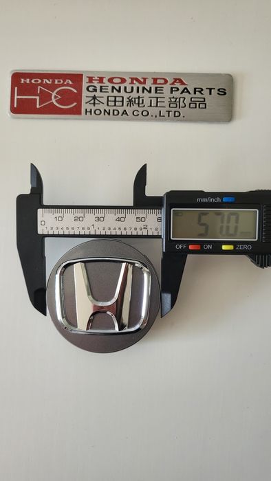 Nowe kapsle/dekielki do felg Honda 57/58mm (cena za 2 komplety!)