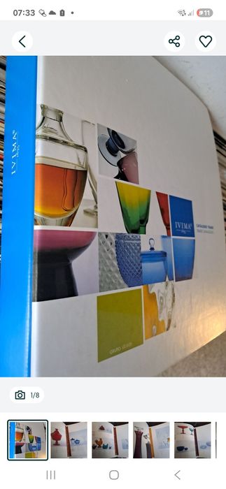 Catalogo vidros da Ivima 1995