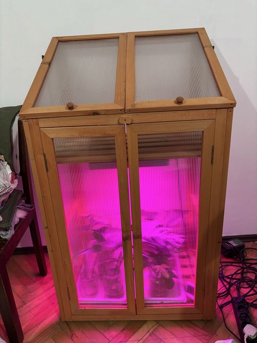 Witryna do roslin+oswietlenie led
