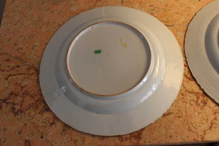 Prato família rosa companhia das Índias, Qianlong séc XVIII