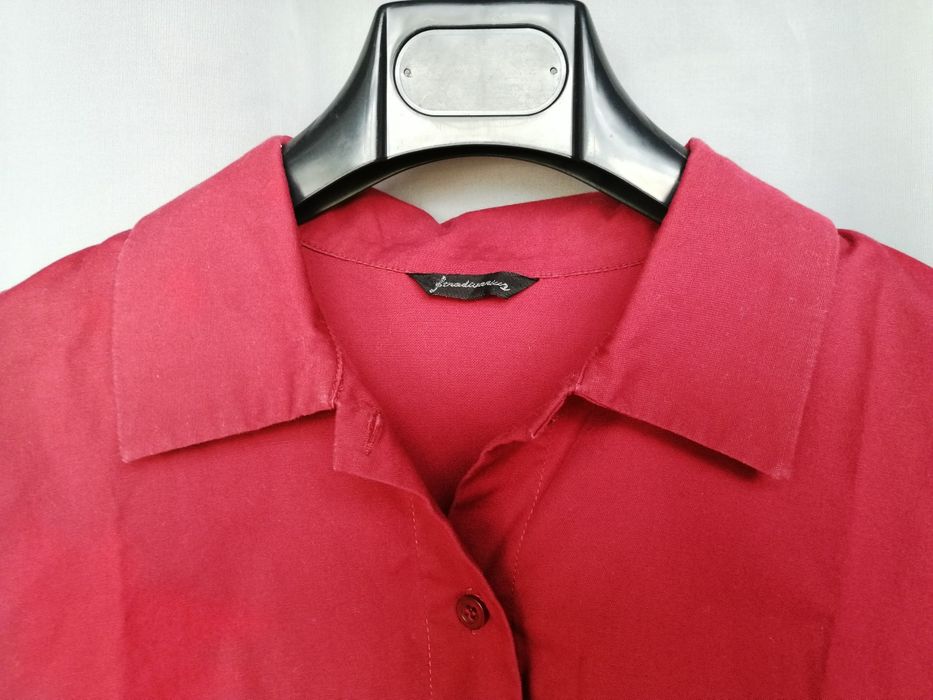 Camisa c/manga 3/4 (tamanho S- medidas nas fotos) - PORTES GRÁTIS