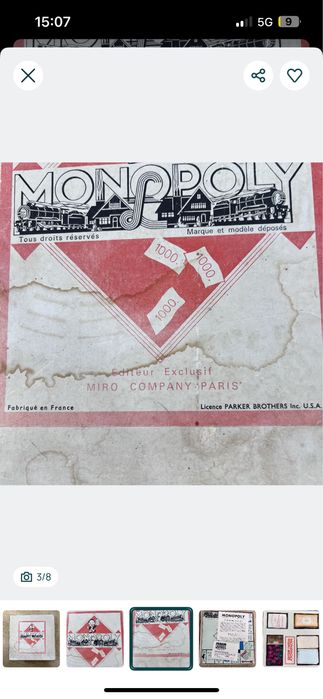Jogo Monopoly Editeur Exclusif Vintage