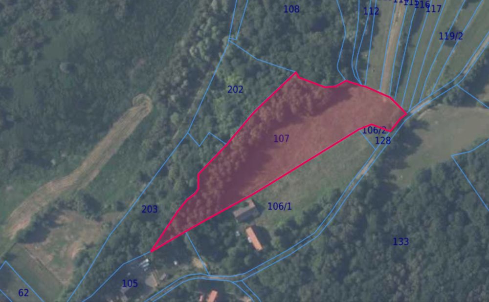 Działka budowlana, widokowa Kurów, Nowy Sącz - 0,98ha