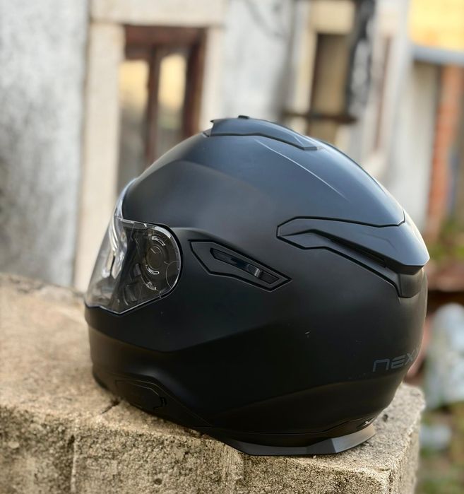 Capacete semi novo & Luvas novas