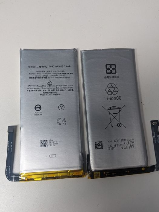 Продам аккумуляторы сервисные Google Pixel 5