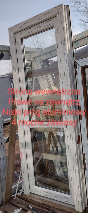 Drzwi balkonowe  Profi 8 cm 6 komorowe