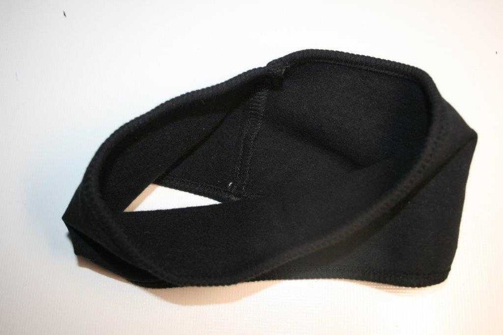 opaska damska M/L na głowę włosy h 10cm dzianina dresowa wkoło lamówka