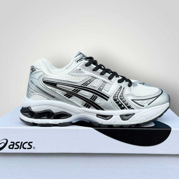 asics KAYANO 25.0 ホワイト/シルバー/ブラック asics gel kayano 25 - купити чоловіче взуття - Ціна на OLX.ua