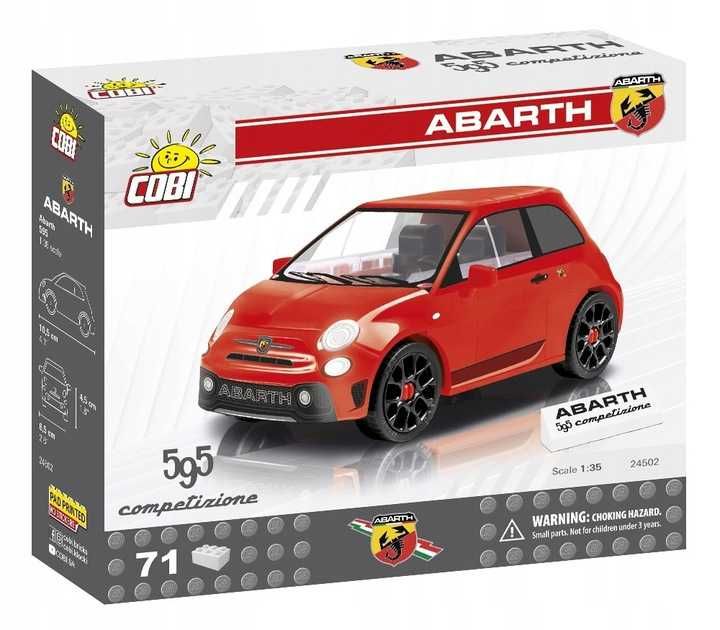 Klocki COBI 24502 ABARTH 595 Competizione samochod auto Nowe Fiat