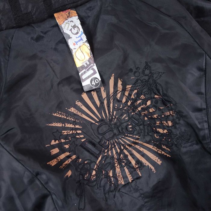 DESIGUAL oryginalny patchworkowy płaszcz PEMIUM