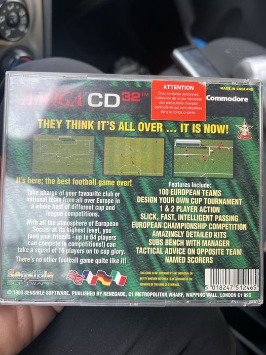 Commodore amiga cd sensible