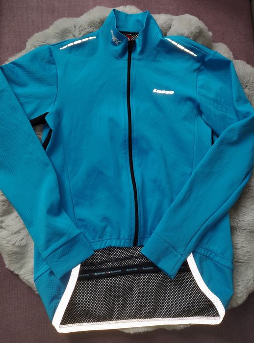 Велокуртка софтшел Lusso Aqua repel L-XL,велокуртка подовжена,куртка міжсезон,велокуртка непромокна