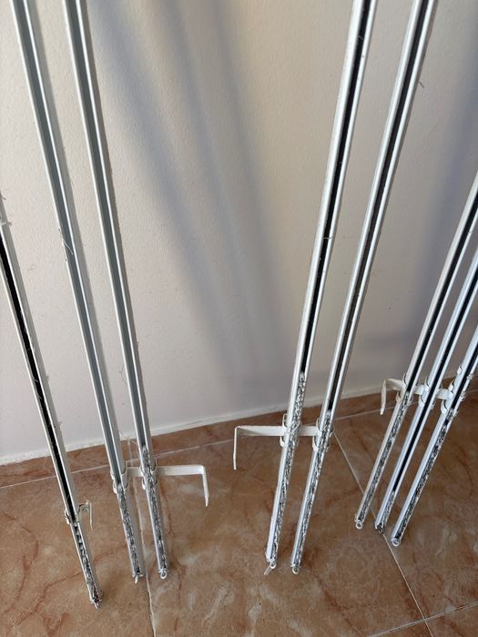 Conjunto suporte para cortinados