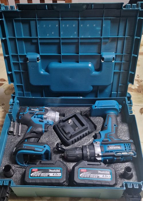 Aparafusadora e martelo pneumatico