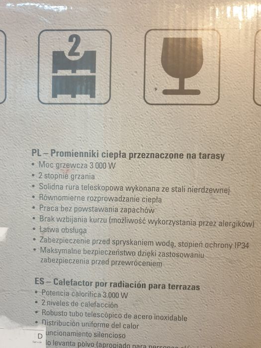 Promiennik podczerwieni firmy TROTEC
