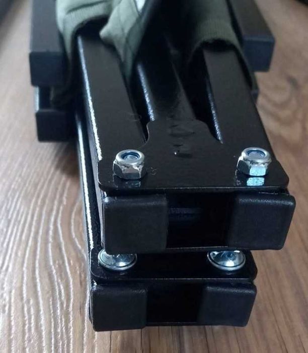 Раскладушка стальная усиленная ліжко армійське розкладне до 260кг хаки