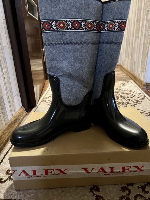 Сапоги резиново-войлочные 39р