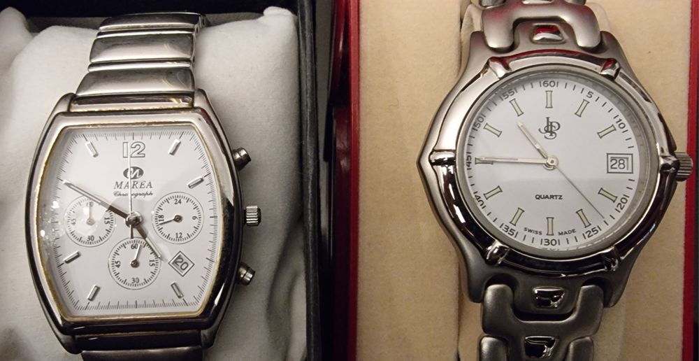 Relógios Marea, Orient, JPS, Bently