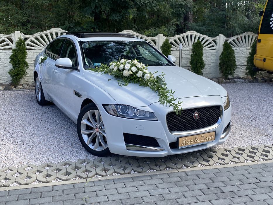 Auto do ślubu wesele Jaguar Mustang kabrio Mercedes wynajem busa 9 os.