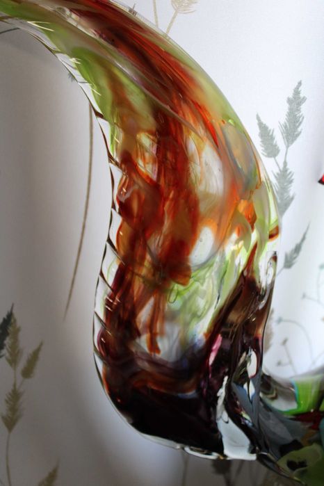 Szklany kogut murano