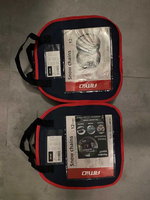 Łańcuchy zimowe na koła Amio samochodowe nowe