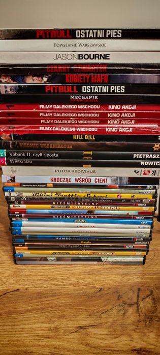 Sprzedam 110 filmów na DVD, różne tytuły !!!