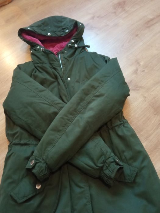 Parka XS butelkowa zielen