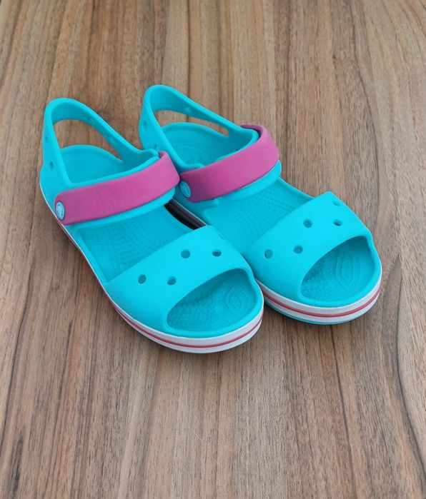 Crocs дитячі крокси сабо літні босоніжки босоножки на дівчинку J2/33-34р