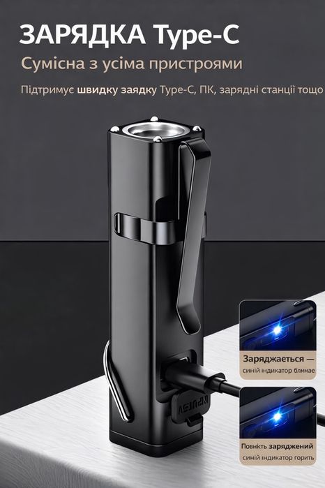 Багатофункціональний ліхтар з запальничкою SkyFire