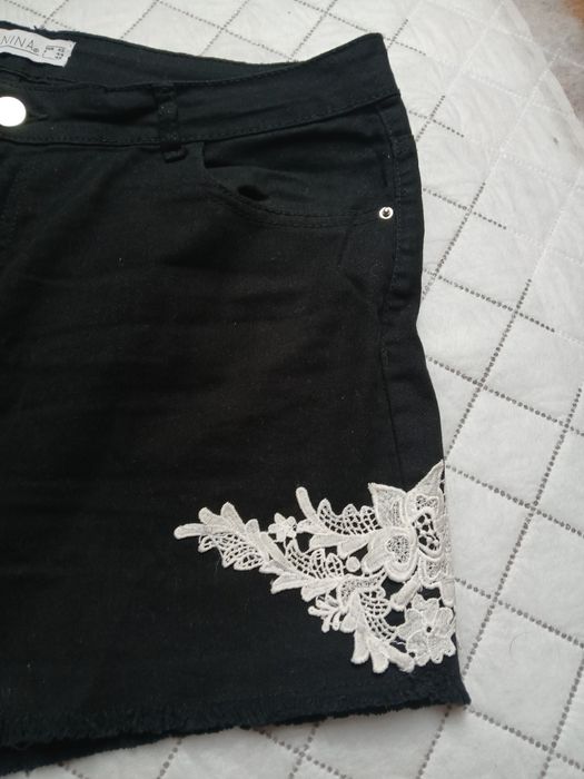 Spodenki Jeans Czarne 42-44