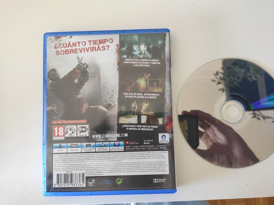Zombie para playstation 4