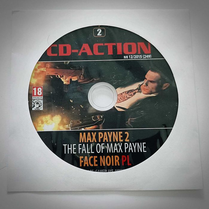 2 GRY PC Max Payne 2 Fall of Max Payne PC ANG + Face Noir PC PL