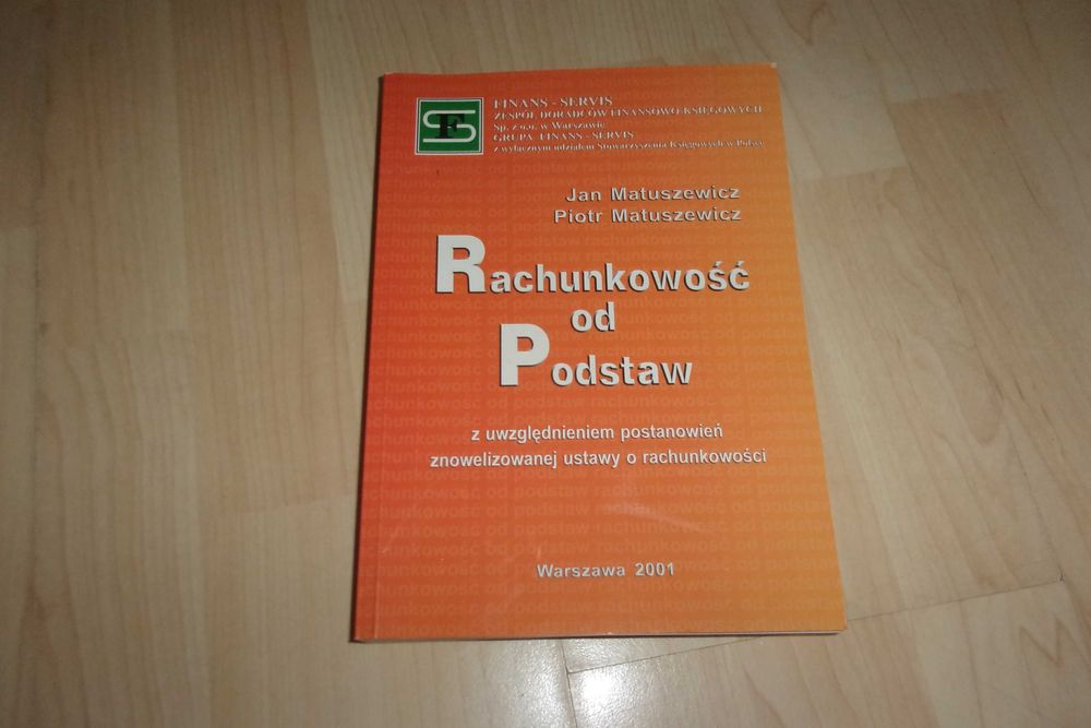 rachunkowość od podstaw  Matuszewicz