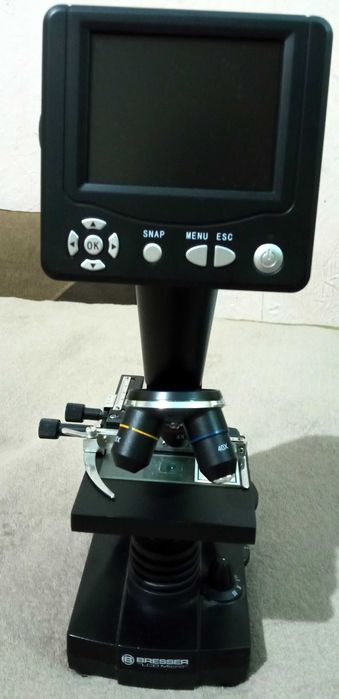 Терміново  - мікроскоп Bresser lcd 50x-2000x
