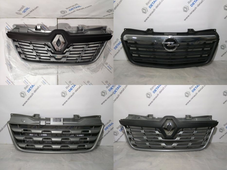 решітка радіатора Рено мастер Renault Master Opel Movano 2010-2020р