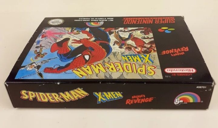 Spiderman x-men arcad's Revenge SNES