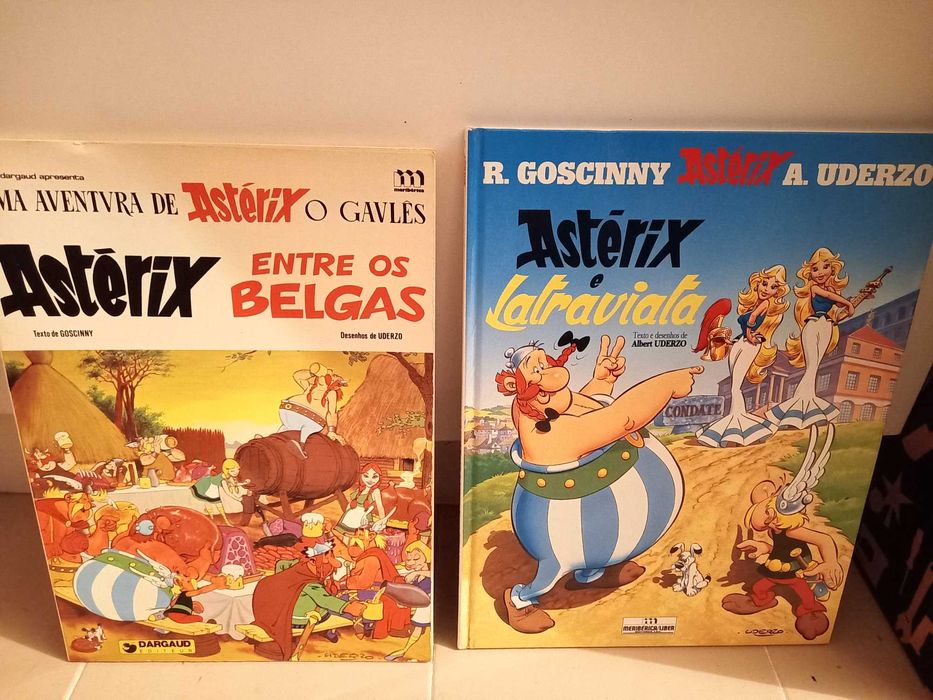 Banda Desenhada - Tintim, Asterix...