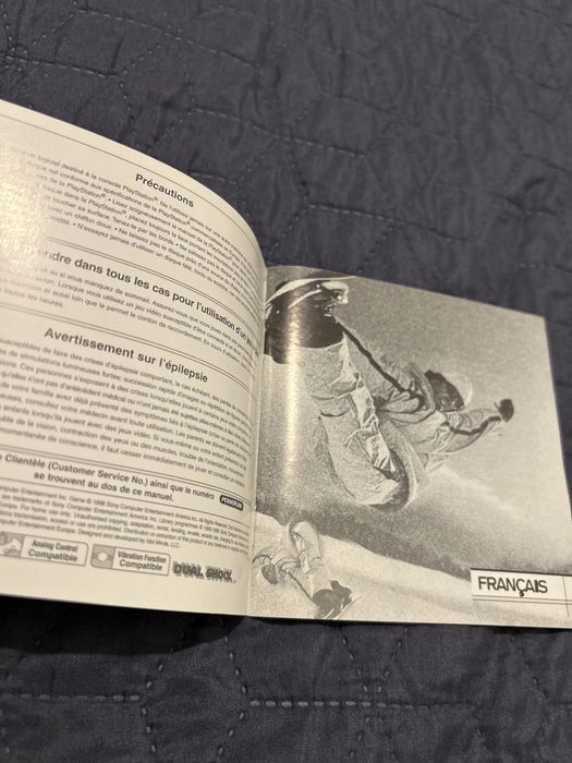 Instrukcja książeczka Cool Boarders 3 PSX PS1