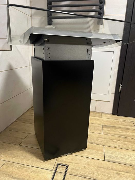 Okap wyspowy ze stali nierdzewnej