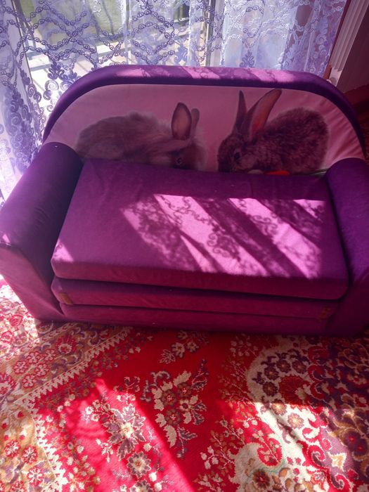 Sofa dla dziewczynki