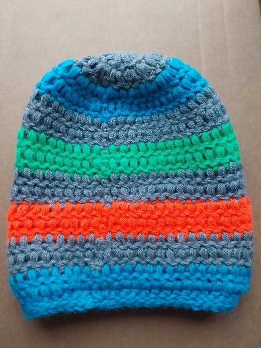 Czapka na głowę marki melo me robiona ręcznie