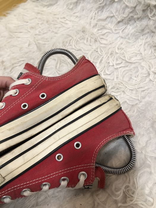 Buty trampki Converse rozmiar 35 22 cm czerwone niskie