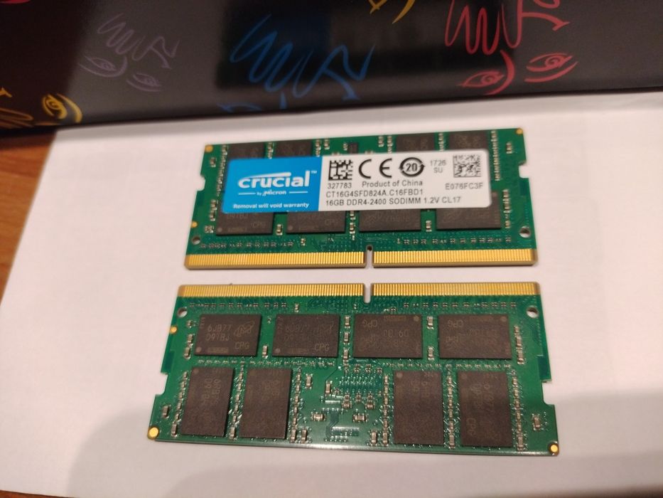 DDR4 2x16GB Crucial