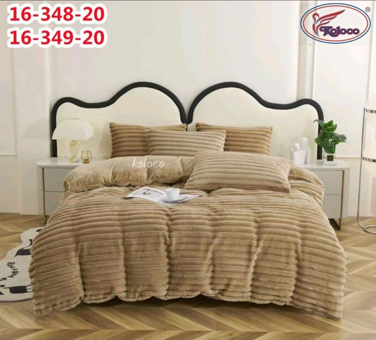 Плюшева постільна білизна Koloco