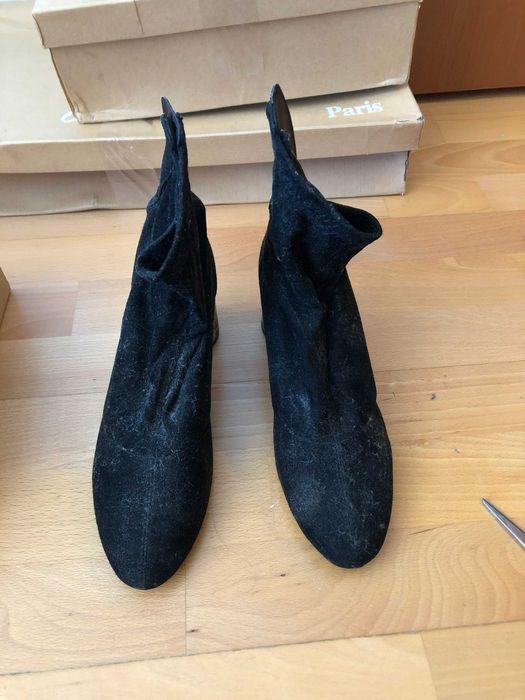 botas zara pretas 36