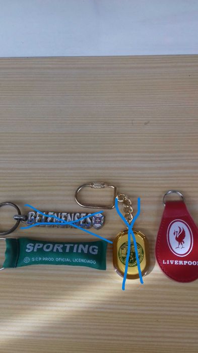 Várias coleções de Porta-Chaves, antigos (ver relação)